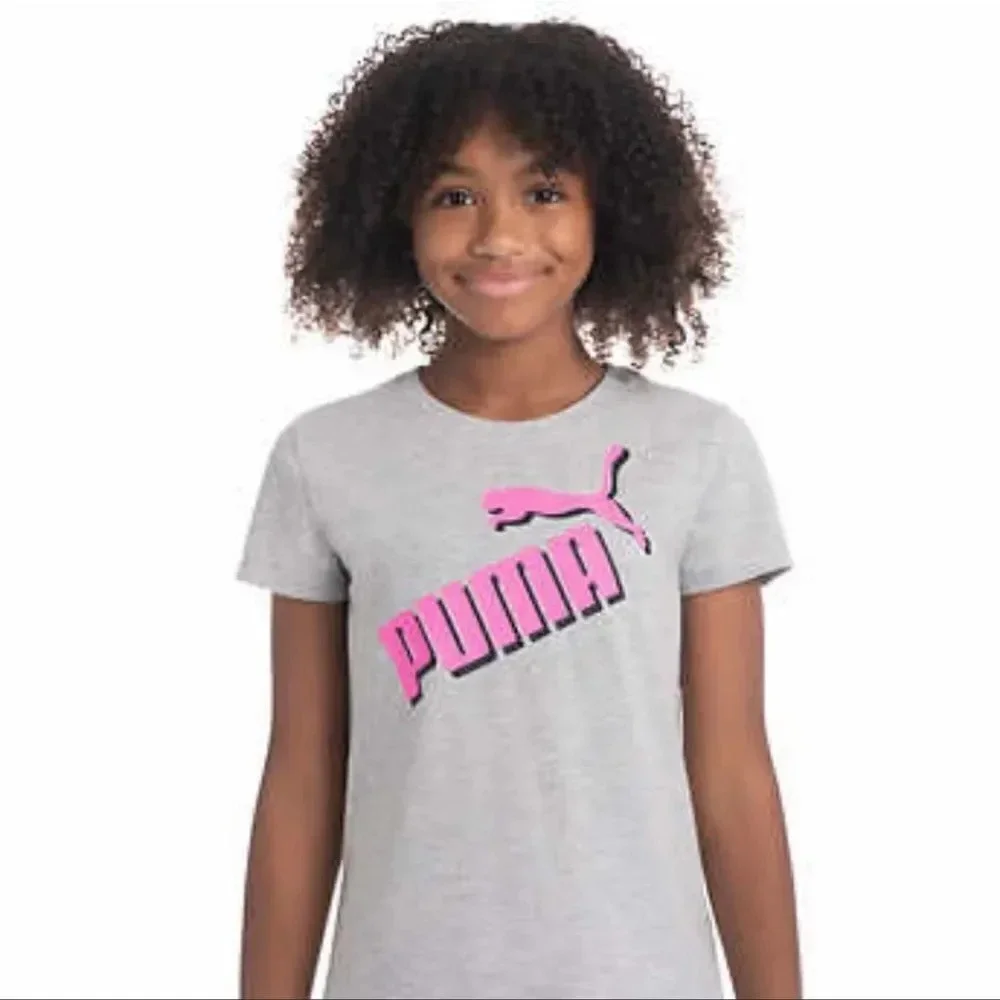 PUMA Youth 4-piece Set, Pink XS 5/6 - Picture 8 of 9